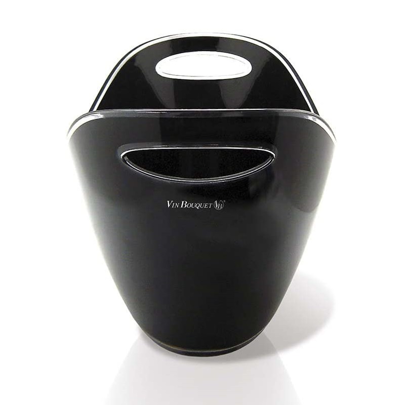 Vin Bouquet шампаниера за 2 бутилки черна